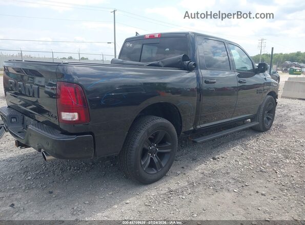 1C6RR7MT9JS156769 2018 RAM 1500 Black Tył prawy
