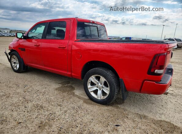 1C6RR7MTXGS224019 2016 RAM 1500 Красный Задняя левая четверть