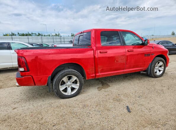 1C6RR7MTXGS224019 2016 RAM 1500 Красный Задняя правая четверть