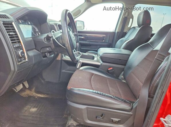 1C6RR7MTXGS224019 2016 RAM 1500 Красный Вид салона спереди