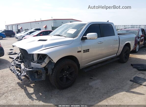 1C6RR7MTXJS180644 2018 RAM 1500 Silver Przód lewy