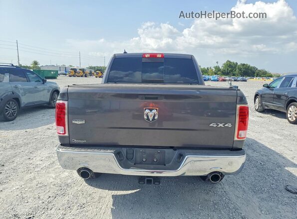 1C6RR7NM9JS353674 2018 RAM 1500 Gray Rear view