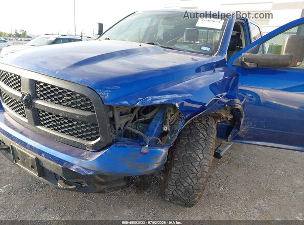 1C6RR7NMXGS186413 2016 RAM 1500 Blue Widok z przodu