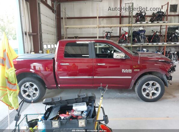 1C6RR7NT0JS187181 2018 RAM 1500 Maroon Սալոնի հետևի տեսք