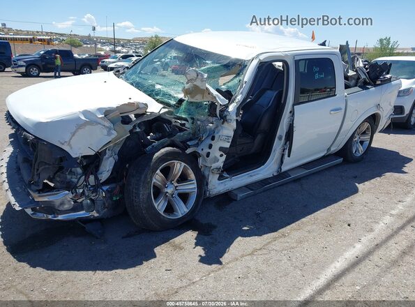1C6RR7NT1GS381601 2016 RAM 1500 White Առջևի ձախ երեք քառորդ տեսարան
