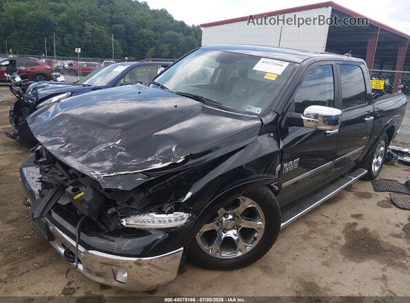 1C6RR7NT4GS180484 2016 RAM 1500 Black Առջևի ձախ երեք քառորդ տեսարան