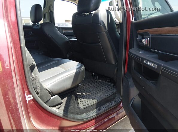 1C6RR7NT5HS774406 2017 RAM 1500 Red VIN կոդի պիտակի տեսք