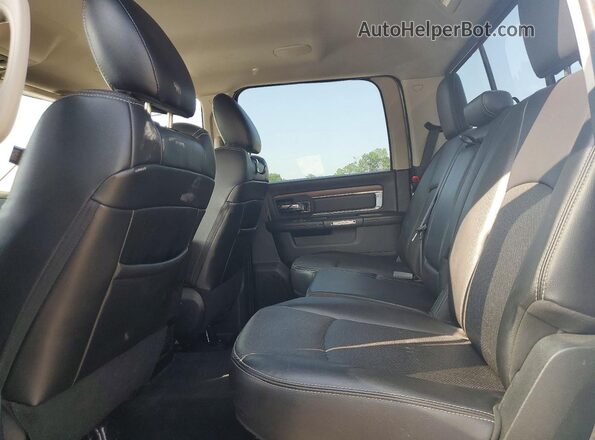 1C6RR7NT6HS772910 2017 RAM 1500 White Rear seats view