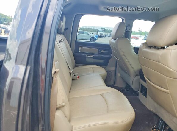 1C6RR7NT8GS236412 2016 RAM 1500 Brown Rear seats view