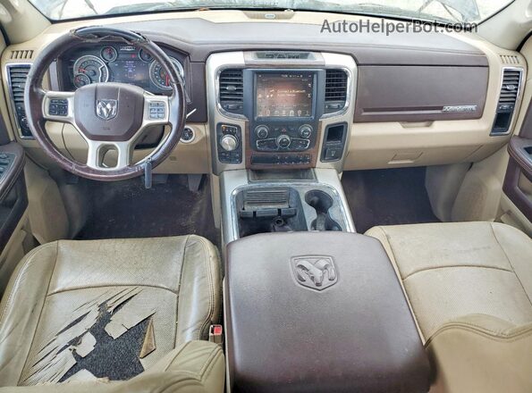 1C6RR7NT8GS236412 2016 RAM 1500 Brown Dashboard view