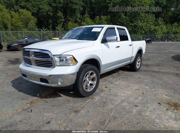 1C6RR7NT8GS342956 2016 RAM 1500 White Առջևի ձախ երեք քառորդ տեսարան
