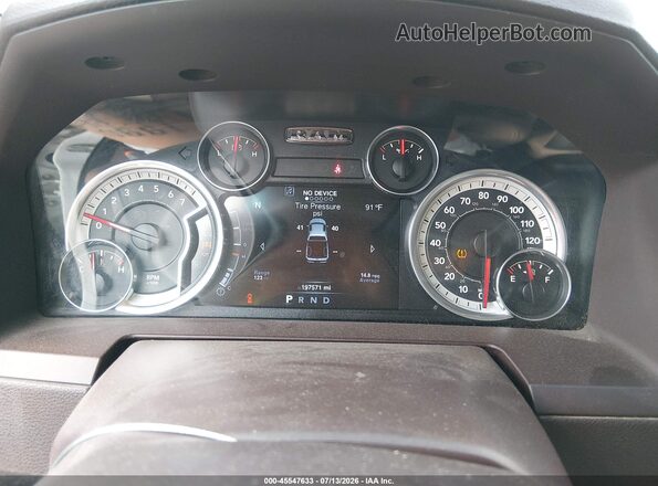 1C6RR7NT8GS342956 2016 RAM 1500 White Հետևի նստատեղերի տեսք