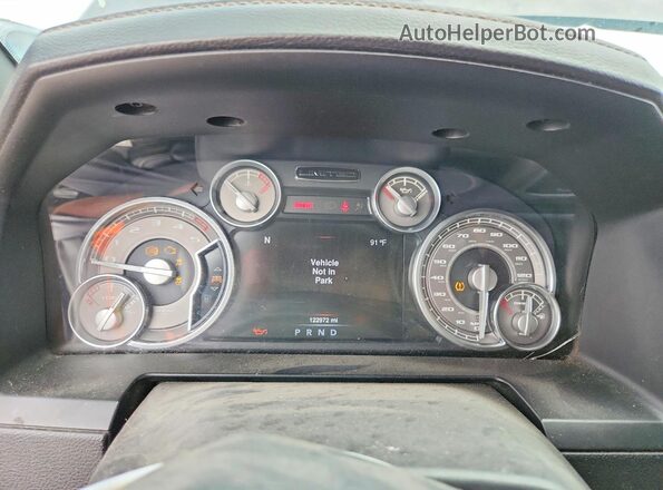 1C6RR7PM6GS184140 2016 RAM 1500 Charcoal Widok zestawu wskaźników