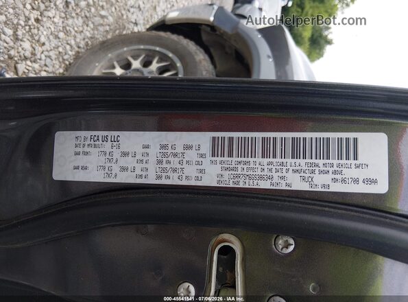 1C6RR7SM6GS386340 2016 RAM 1500 Серый Вид подкапотного пространства