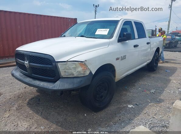 1C6RR7ST0JS194734 2018 RAM 1500 White Передня ліва чверть