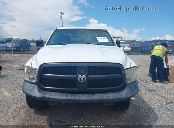 1C6RR7ST0JS194734 2018 RAM 1500 White Вид щитка приладів