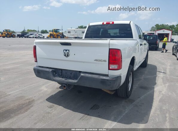 1C6RR7ST0KS659417 2019 RAM 1500 CLASSIC White Tył prawy