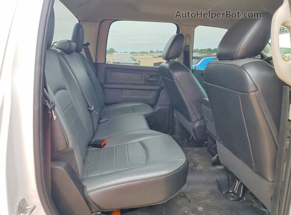 1C6RR7ST2MS561346 2021 RAM 1500 White Rear seats view