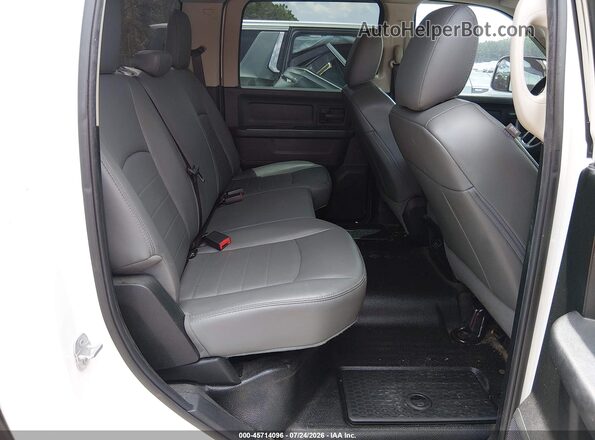 1C6RR7ST6JS131198 2018 RAM 1500 White Vista de la etiqueta del VIN