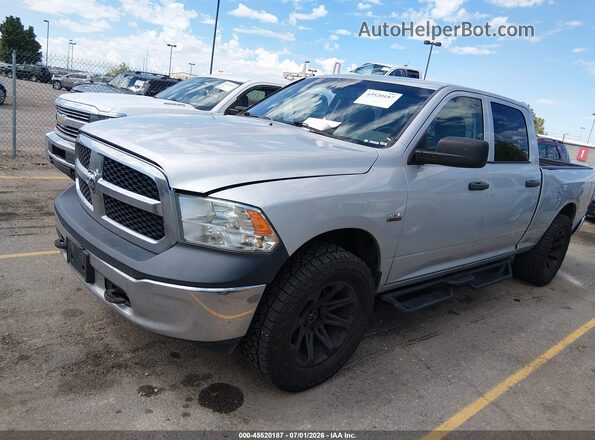 1C6RR7ST7GS337459 2016 RAM 1500 Серебряный Передняя левая четверть