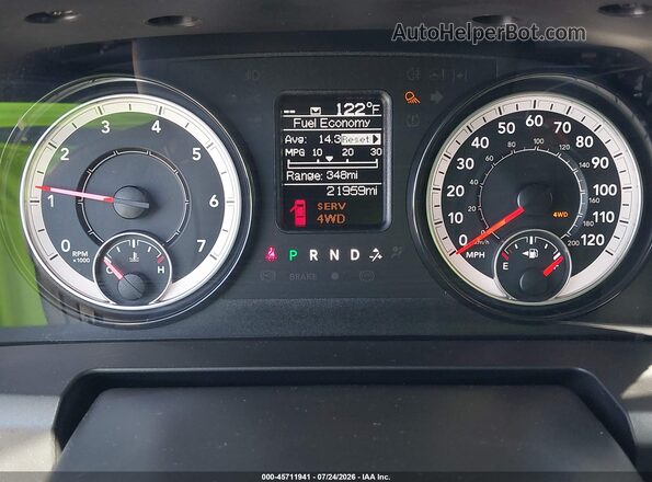 1C6RR7ST7PS586747 2023 RAM 1500 CLASSIC Silver Vista de los asientos traseros