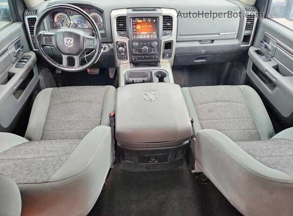 1C6RR7TM1GS145347 2016 RAM 1500 Gray Вид панелі приладів