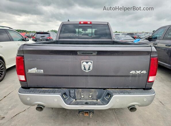 1C6RR7TM1GS145347 2016 RAM 1500 Gray Вид ззаду