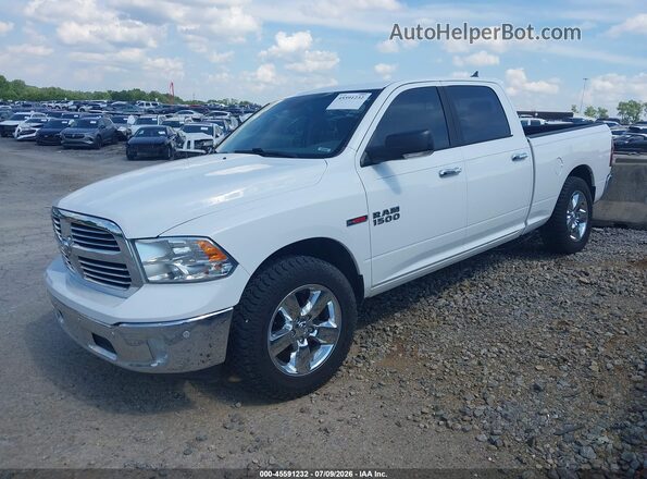 1C6RR7TM8JS273205 2018 RAM 1500 White წინა მარცხენა ხედი სამი მეოთხედიდან