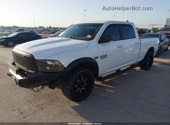 1C6RR7TT1HS502289 2017 RAM 1500 White წინა მარცხენა ხედი სამი მეოთხედიდან