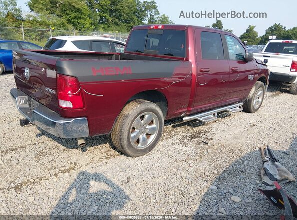 1C6RR7TT1LS109272 2020 RAM 1500 CLASSIC Burgundy Trasero derecho