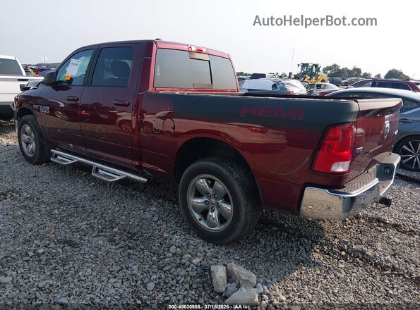 1C6RR7TT1LS109272 2020 RAM 1500 CLASSIC Burgundy Trasero izquierdo