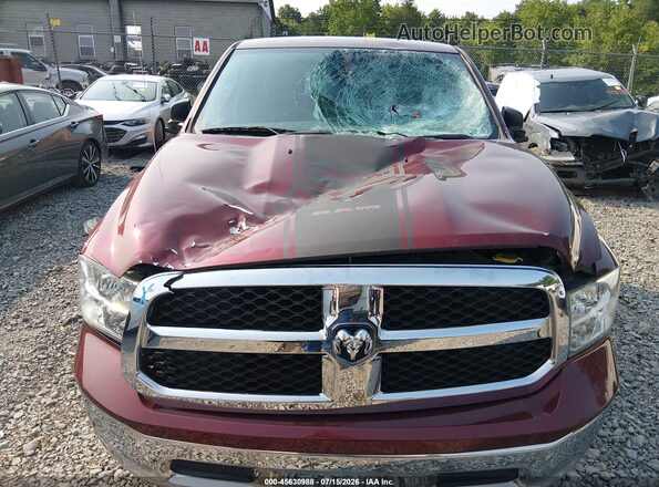 1C6RR7TT1LS109272 2020 RAM 1500 CLASSIC Burgundy Vista frontal