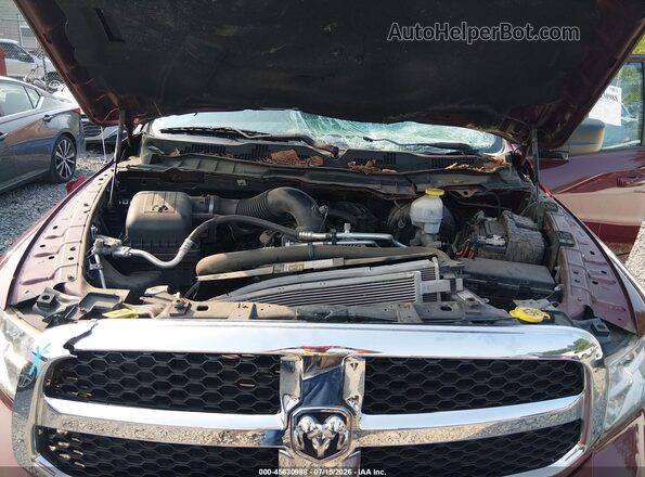 1C6RR7TT1LS109272 2020 RAM 1500 CLASSIC Burgundy Vista trasera