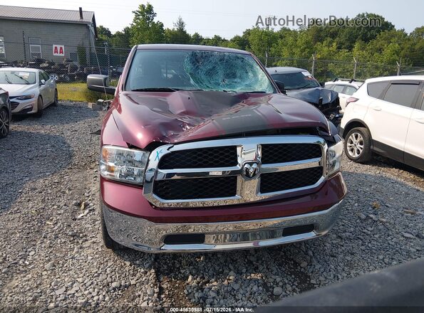 1C6RR7TT1LS109272 2020 RAM 1500 CLASSIC Burgundy Vista interior trasera