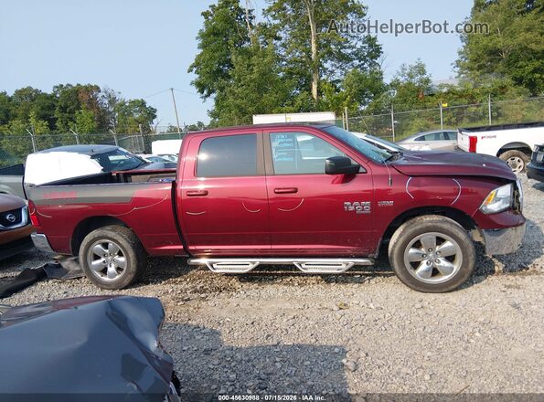 1C6RR7TT1LS109272 2020 RAM 1500 CLASSIC Burgundy Vista interior de 360 grados
