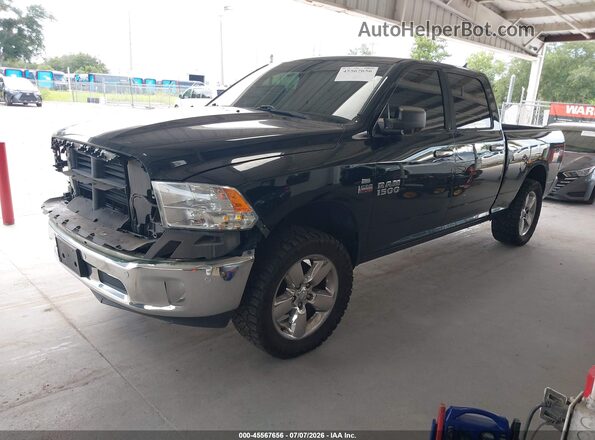 1C6RR7TT3GS398807 2016 RAM 1500 Черный Передняя левая четверть