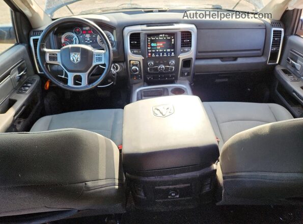 1C6RR7TT3MS587470 2021 RAM 1500 Black Dashboard view