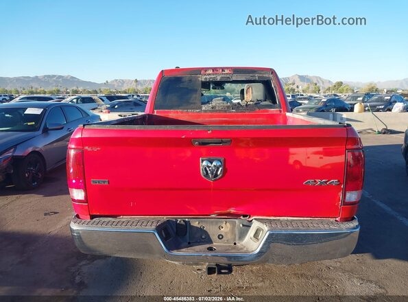 1C6RR7TT5KS567167 2019 RAM 1500 CLASSIC Red წინა ხედი