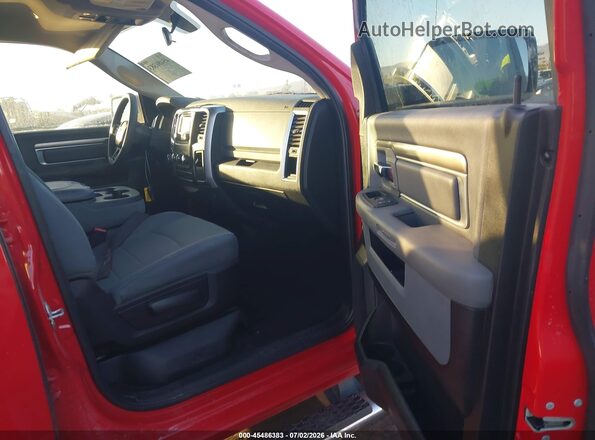1C6RR7TT5KS567167 2019 RAM 1500 CLASSIC Red წინა სალონის ხედი