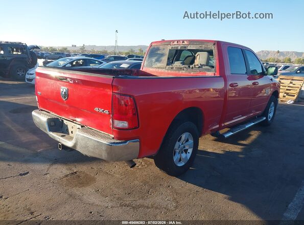 1C6RR7TT5KS567167 2019 RAM 1500 CLASSIC Red უკანა მარჯვენა