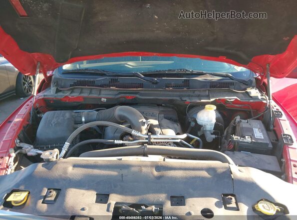 1C6RR7TT5KS567167 2019 RAM 1500 CLASSIC Red უკანა ხედი