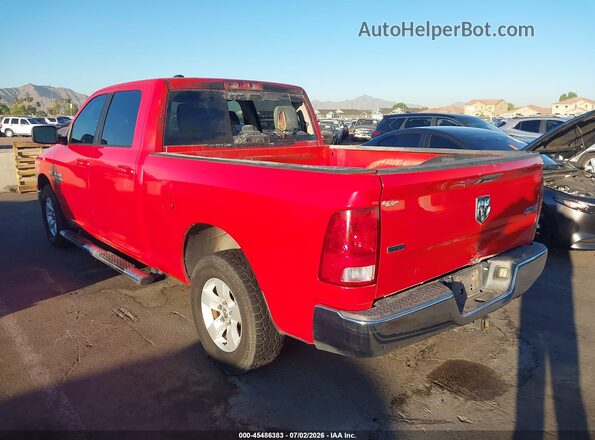 1C6RR7TT5KS567167 2019 RAM 1500 CLASSIC Red უკანა მარცხენა