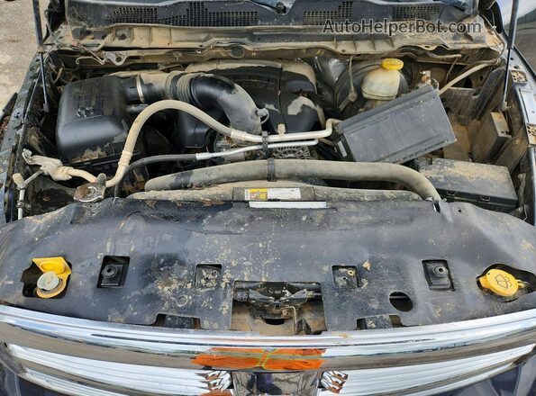 1C6RR7TTXHS503974 2017 RAM 1500 Black უკანა სალონის ხედი