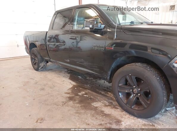 1C6RR7UT9GS154626 2016 RAM 1500 Black წინა ხედი