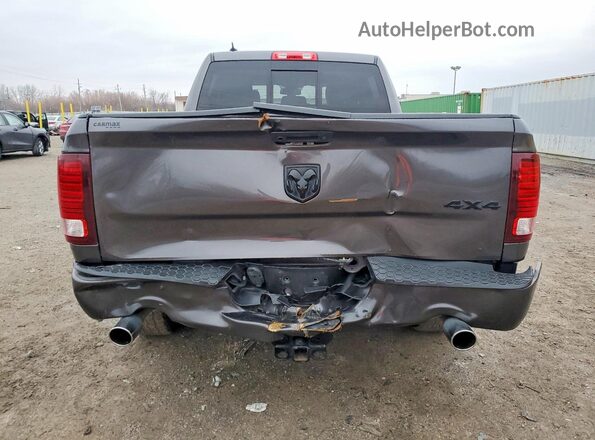 1C6RR7UTXJS174469 2018 RAM 1500 Угольный Вид сзади