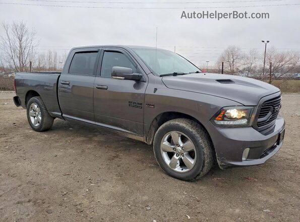 1C6RR7UTXJS174469 2018 RAM 1500 Угольный Передняя правая четверть