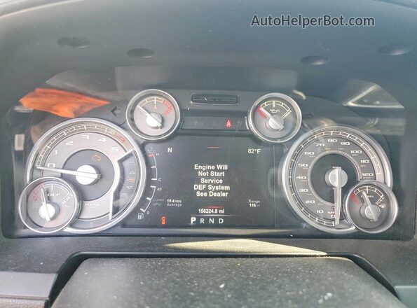 1C6RR7WM6HS591569 2017 RAM 1500 Blue Instrument cluster view