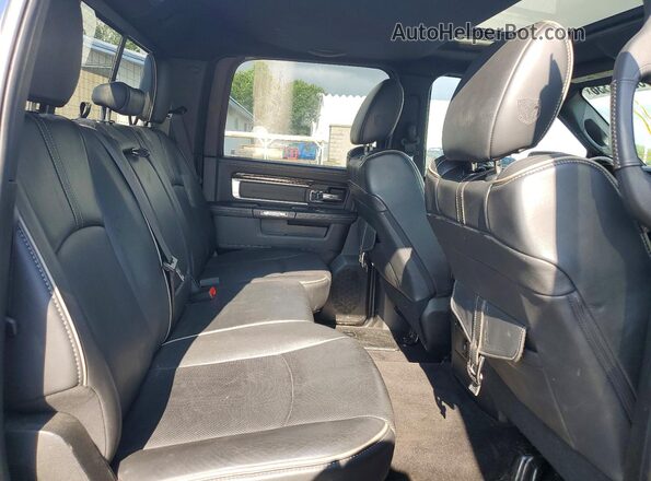 1C6RR7WM6HS591569 2017 RAM 1500 Blue Rear seats view