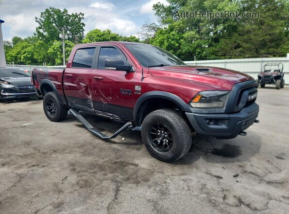1C6RR7YT0JS203973 2018 RAM 1500 Бордовый Передняя правая четверть