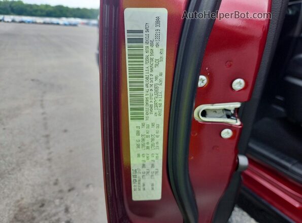 1C6RR7YT0JS203973 2018 RAM 1500 Бордовый Вид подкапотного пространства